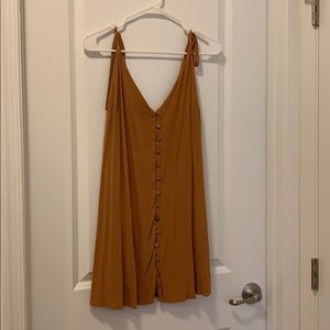 Short button down dress